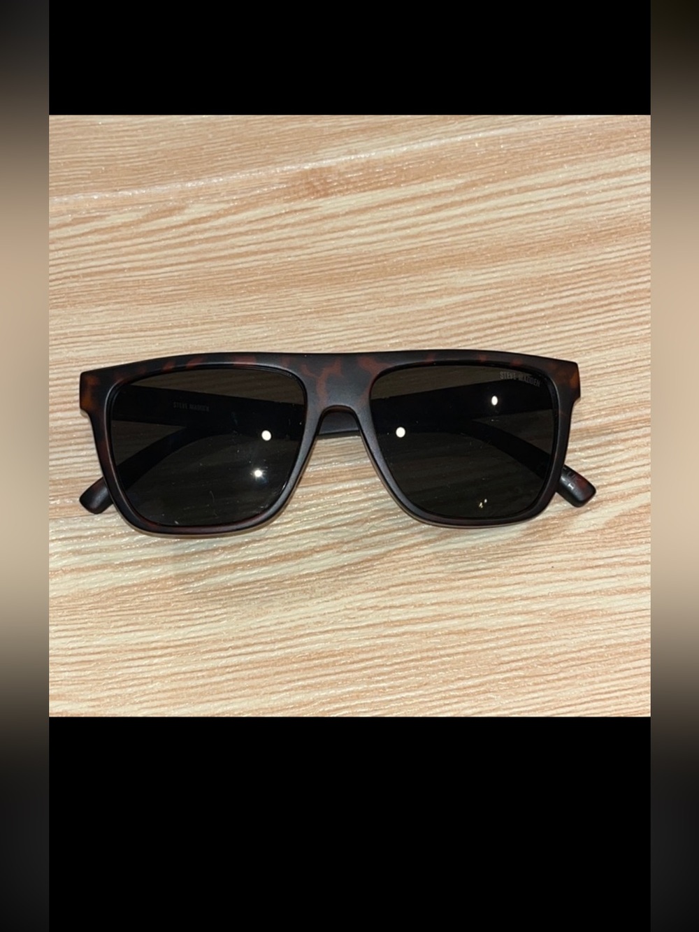 Steve Madden Bosco Tortoise Shell Sunglasses EUC